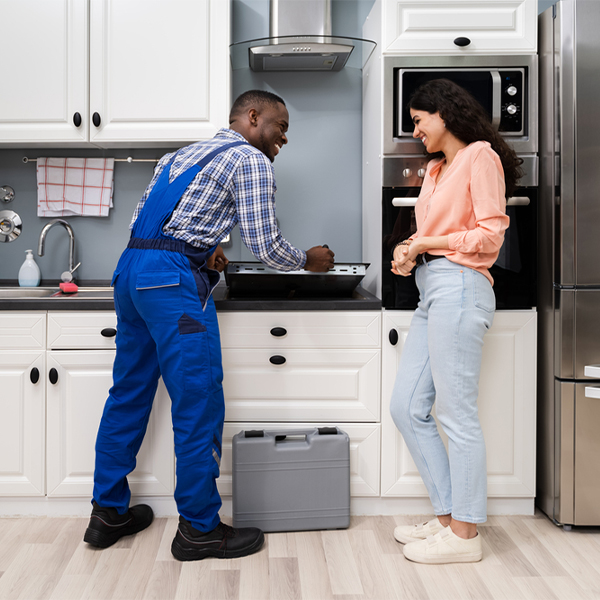 can you provide an estimate for cooktop repair before beginning any work in Fruitport MI